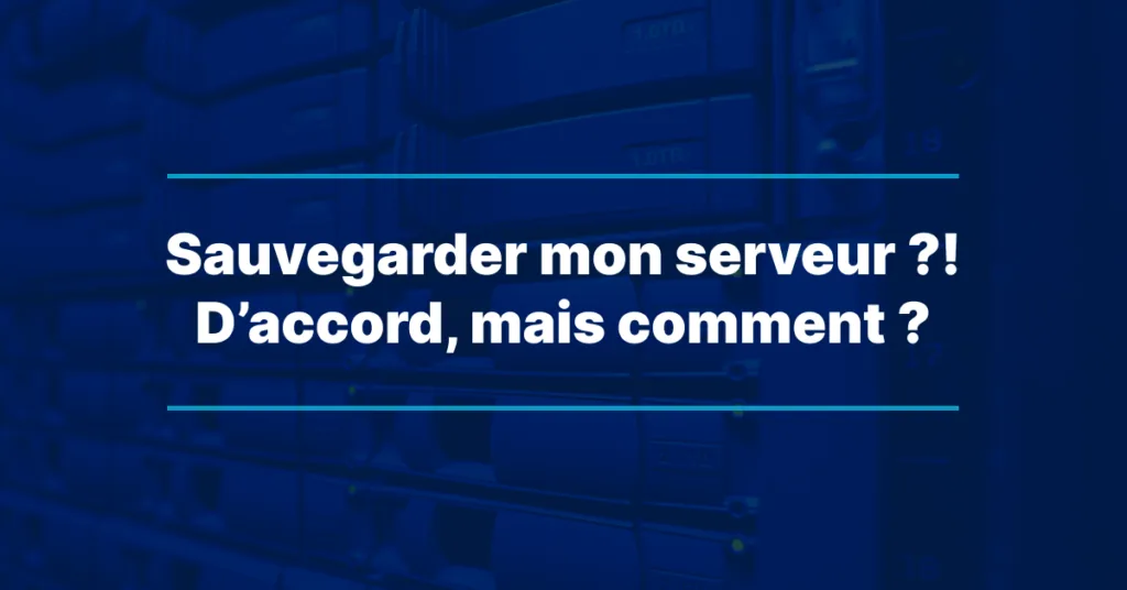 Zálohovat server?! Dobře, ale jak?