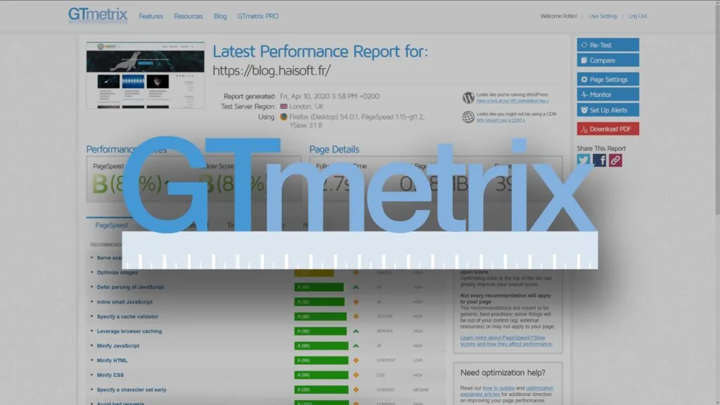 Ovládněte GTmetrix: nepostradatelný nástroj pro optimalizaci vašeho webu