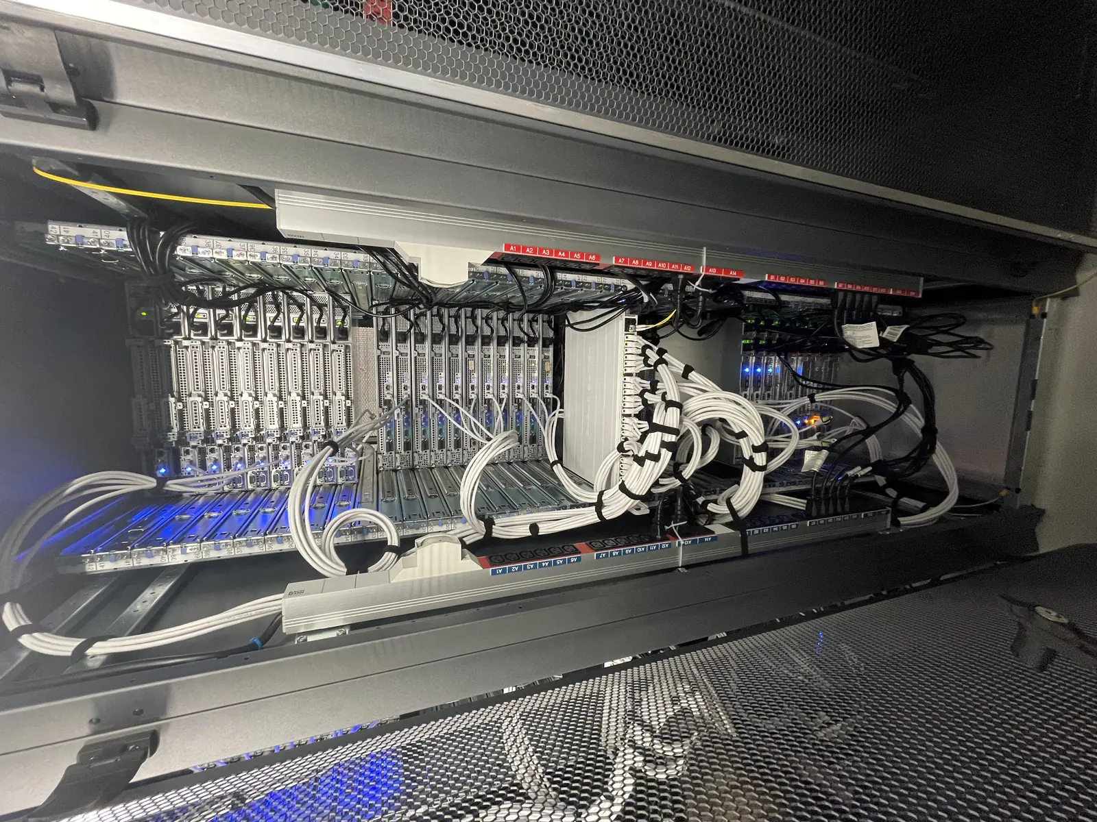 Datové centrum Adista Cyrès v Tours, pohled 2